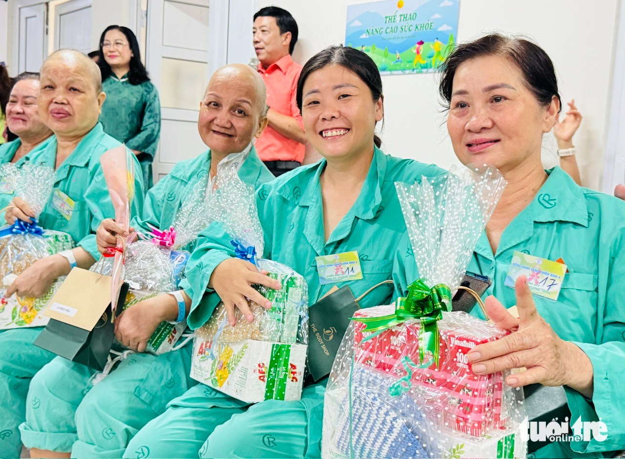 Những nữ 'chiến binh K' rạng rỡ nụ cười trước thềm 8-3, truyền động lực vượt qua bệnh tật - Ảnh 4.