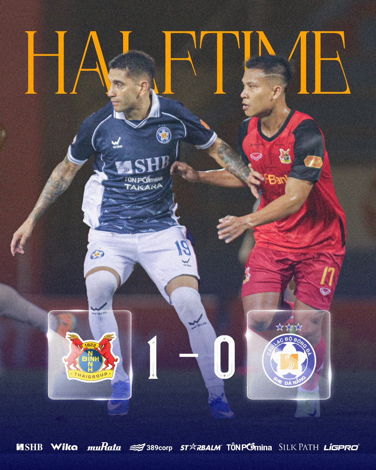 HLV Vũ Tiến Thành vẫn chưa thể giúp Ninh Bình chiến thắng, bị Đà Nẵng chia điểm cực tiếc- Ảnh 3.