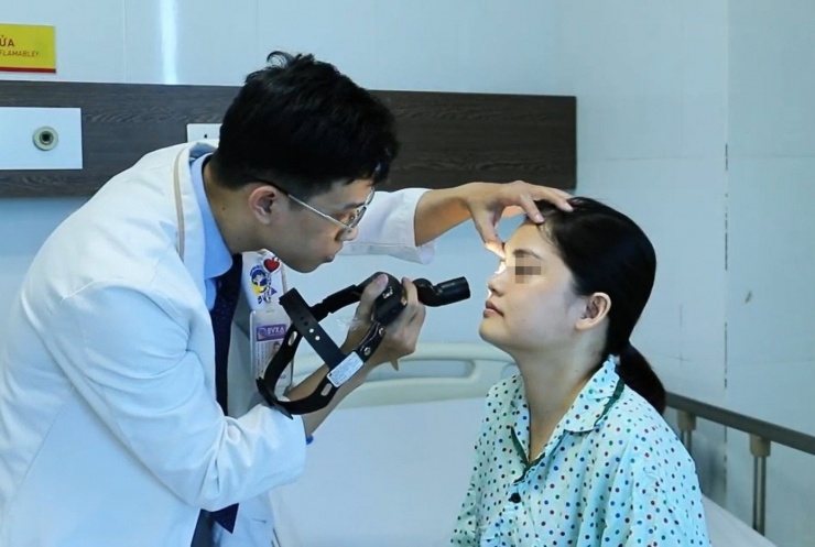 Sau phẫu thuật, sức khỏe và thị lực của người bệnh đã phục hồi tốt