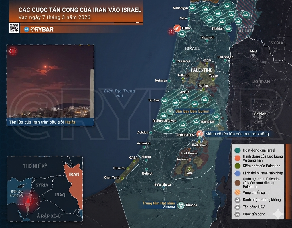 Toàn cảnh xung đột Trung Đông: Mỹ - Israel dồn dập tấn công Iran - 4