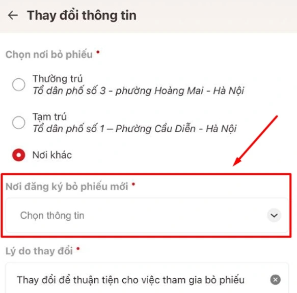 Cách tra cứu khu vực bỏ phiếu, danh sách ứng cử viên đại biểu Quốc hội ngay trên VNeID- Ảnh 2.