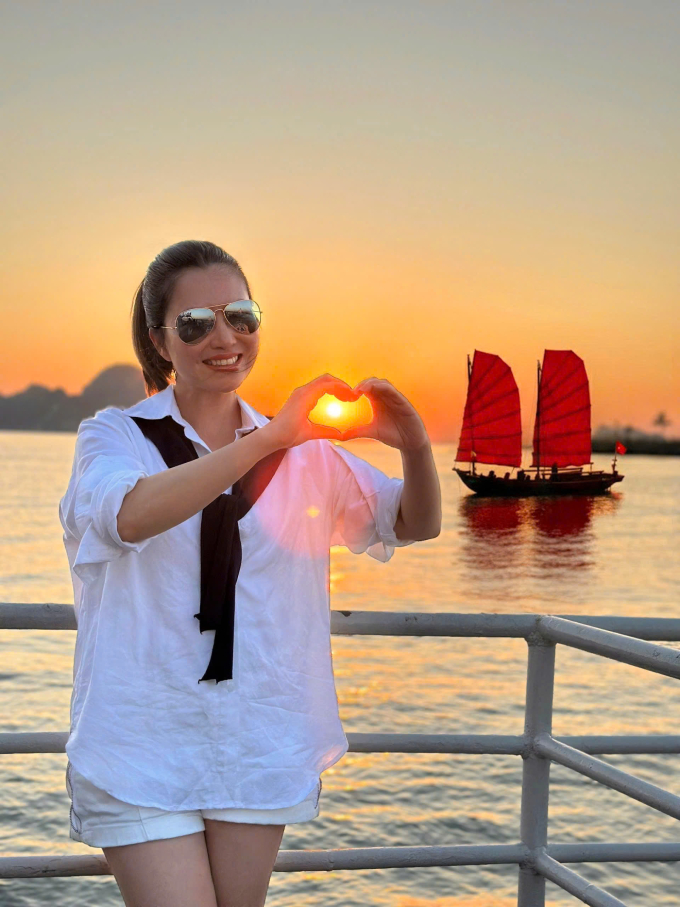 Hiện tại, chị tiếp tục truyền cảm hứng cho nhiều bệnh nhân ung thư, hỗ trợ mọi người chiến đấu bệnh tật. Ảnh: Nhân vật cung cấp