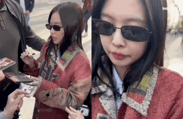 Jennie căng ra mặt, bất lực cầu xin một người đàn ông giữa phố: 