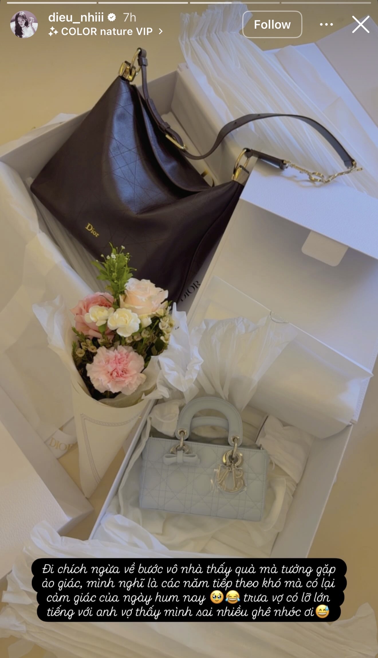 Diệu Nhi ít khi khoe chồng yêu, một khi đã khoe thì rất xịn!- Ảnh 2.