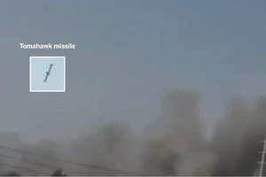 Xuất hiện đoạn video được cho là Tomahawk đánh trúng trường học Iran khiến 175 người thiệt mạng
