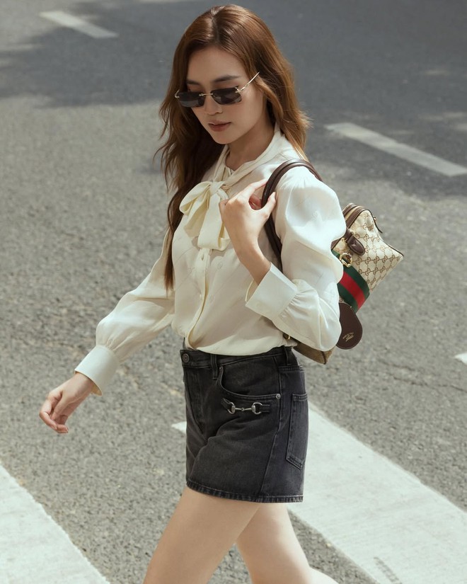 Quần shorts thoải mái cho nàng tự tin xuống phố trong ngày nắng đầu hè- Ảnh 7.