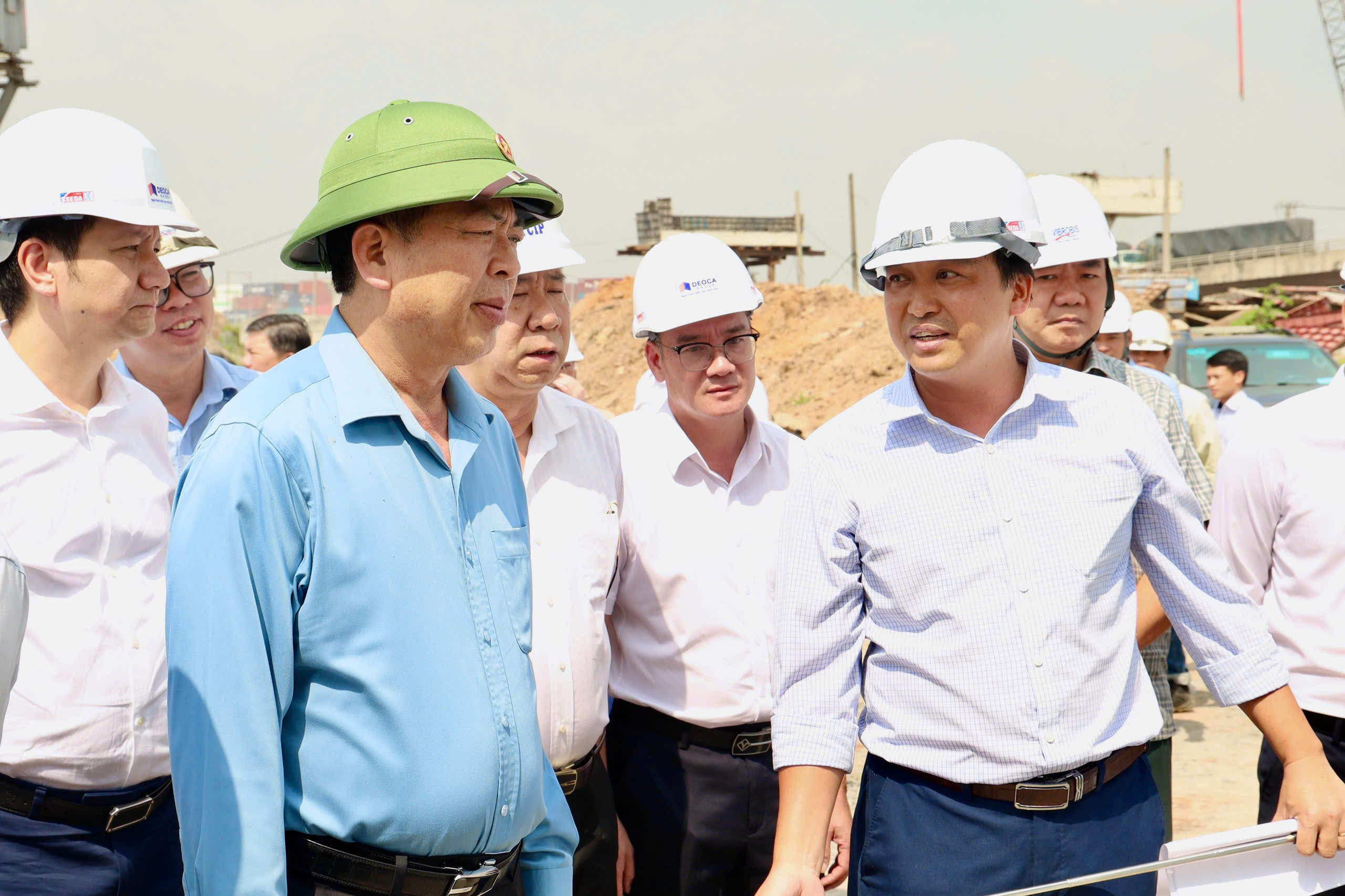 Bộ trưởng kiểm tra tiến độ Vành đai 3 tại nút Tân Vạn - Ảnh 5.