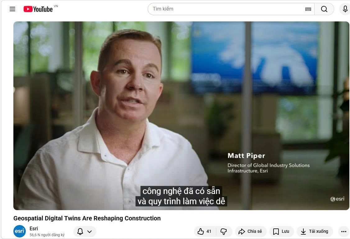 Gã khổng lồ Esri công nhận Portcoast trong chuyển đổi số ngành xây dựng tại Việt Nam - Ảnh 2.