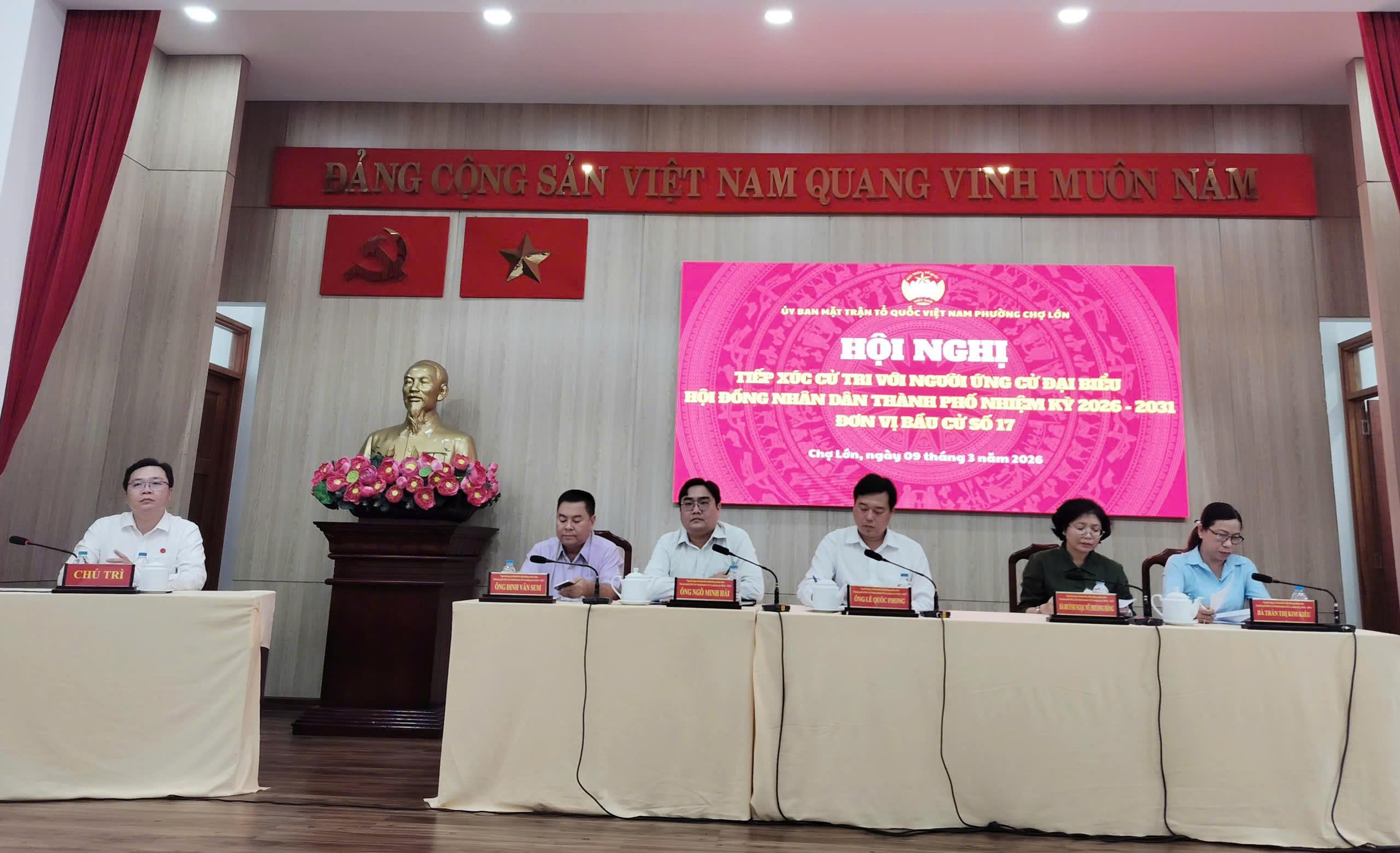 Cử tri phường Chợ Lớn mong đảm bảo an sinh, xây dựng thành phố không ma túy - Ảnh 2.