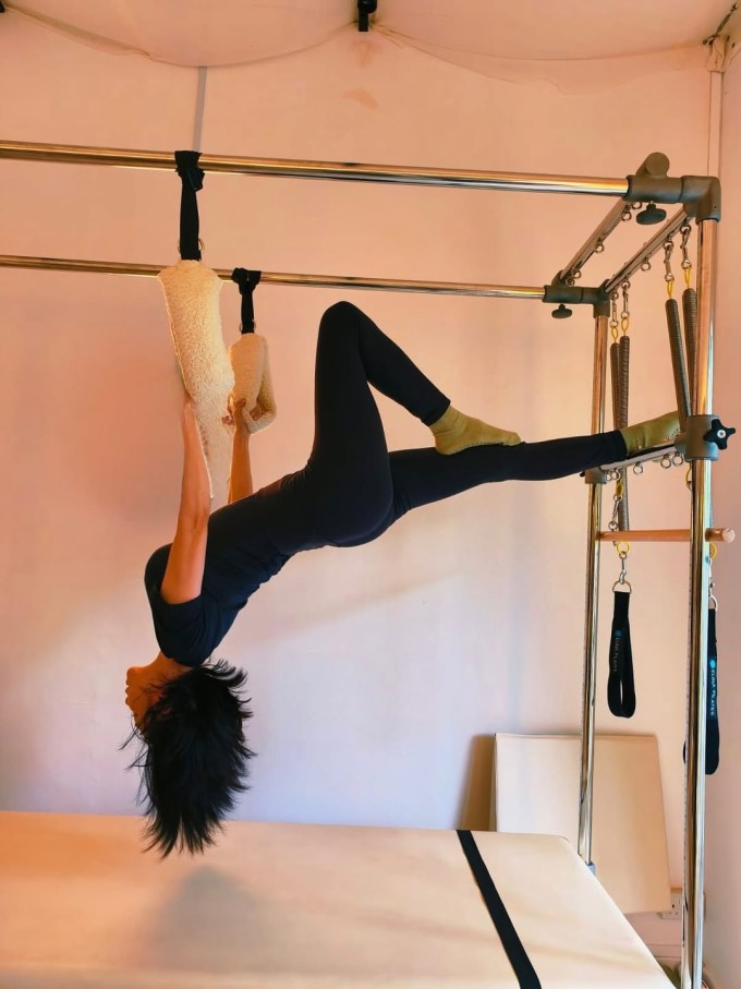 Nữ diễn viên luôn thu xếp để tập luyện 4 buổi mỗi tuần. Ảnh: Instagram vivianhsu.ironv