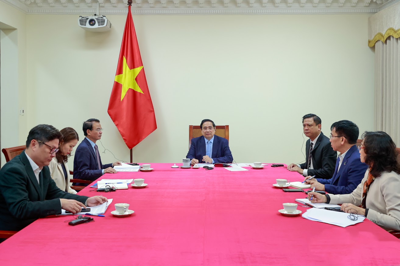 Nhất trí xem xét tiếp tục cung ứng dầu thô 2 Thủ tướng Phạm Minh Chính điện đàm với Thủ tướng Kuwait: Nhất trí xem xét tiếp tục cung ứng dầu thô - Ảnh 2.