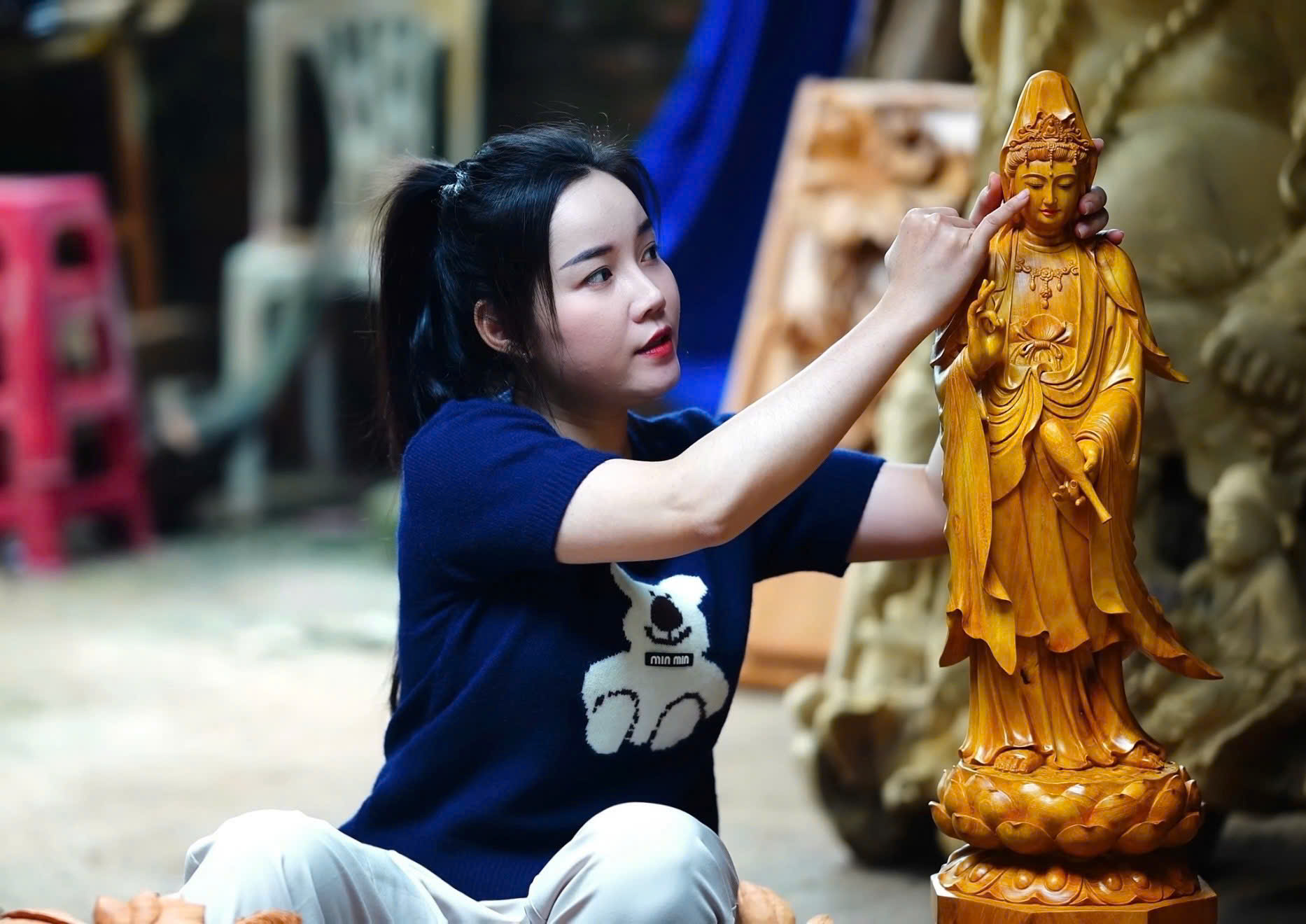 Hotgirl ở Đà Nẵng 'độc chiếm ngôi vị', làm cái nghề thường không dành cho nữ- Ảnh 5.