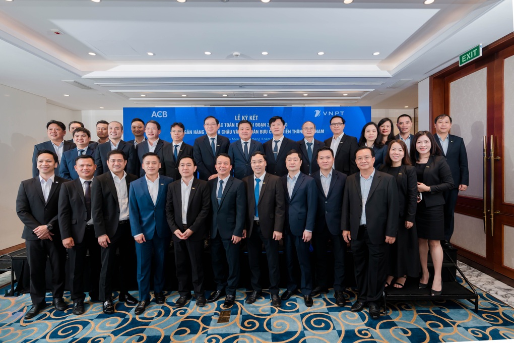 ACB và VNPT hợp tác toàn diện, mở rộng hệ sinh thái tài chính - công nghệ - 2