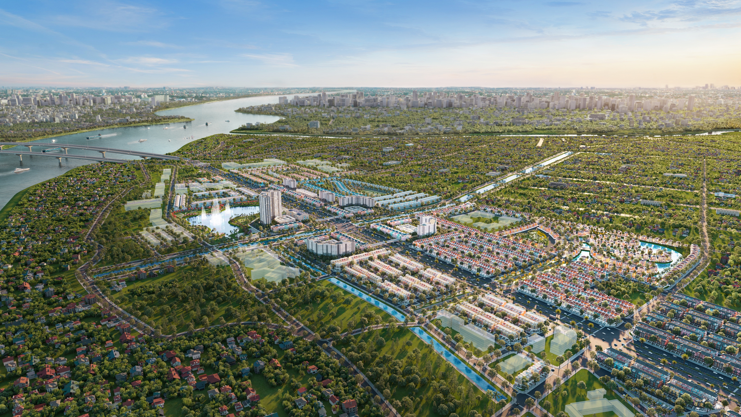 Khởi công siêu đô thị xanh 