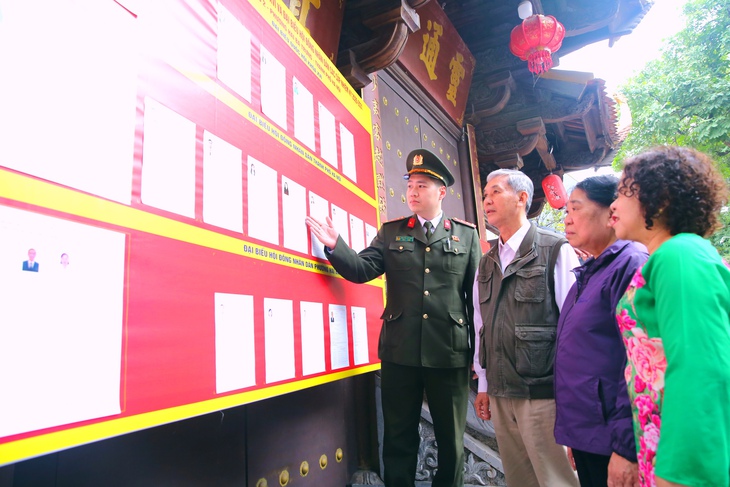 Công an Hà Nội triển khai đồng bộ các phương án, sẵn sàng bảo vệ an ninh trật tự bầu cử - Ảnh 3.