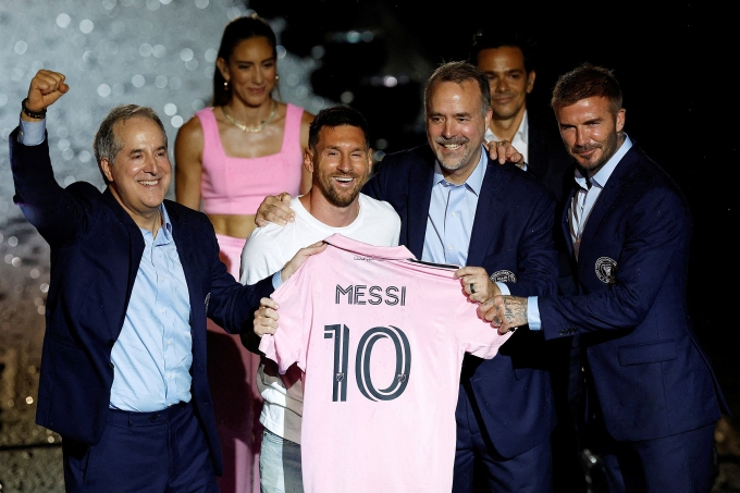 Messi ra mắt cùng Inter Miami ngày 16/7/2025. Ảnh: Reuters