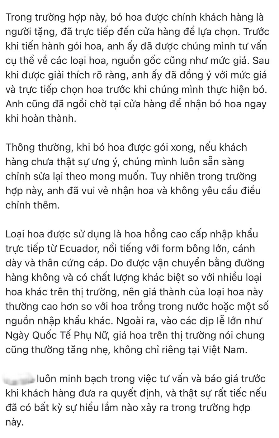 Bó hoa 1 triệu gây tranh cãi nhất 8/3- Ảnh 4.