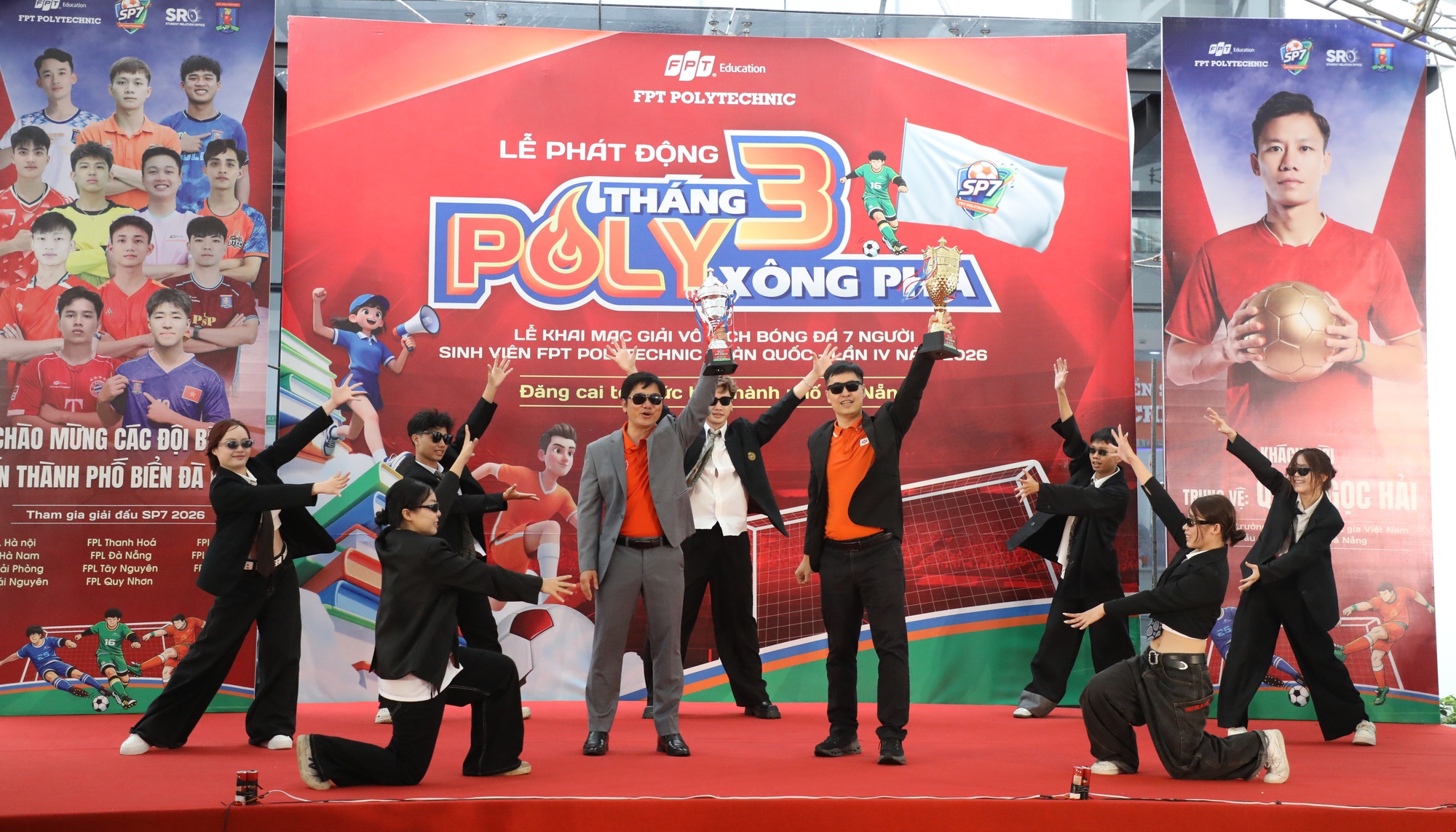 Sinh viên FPT Polytechnic tranh tài tại SP7 2026, trung vệ Quế Ngọc Hải đến tiếp lửa- Ảnh 4.