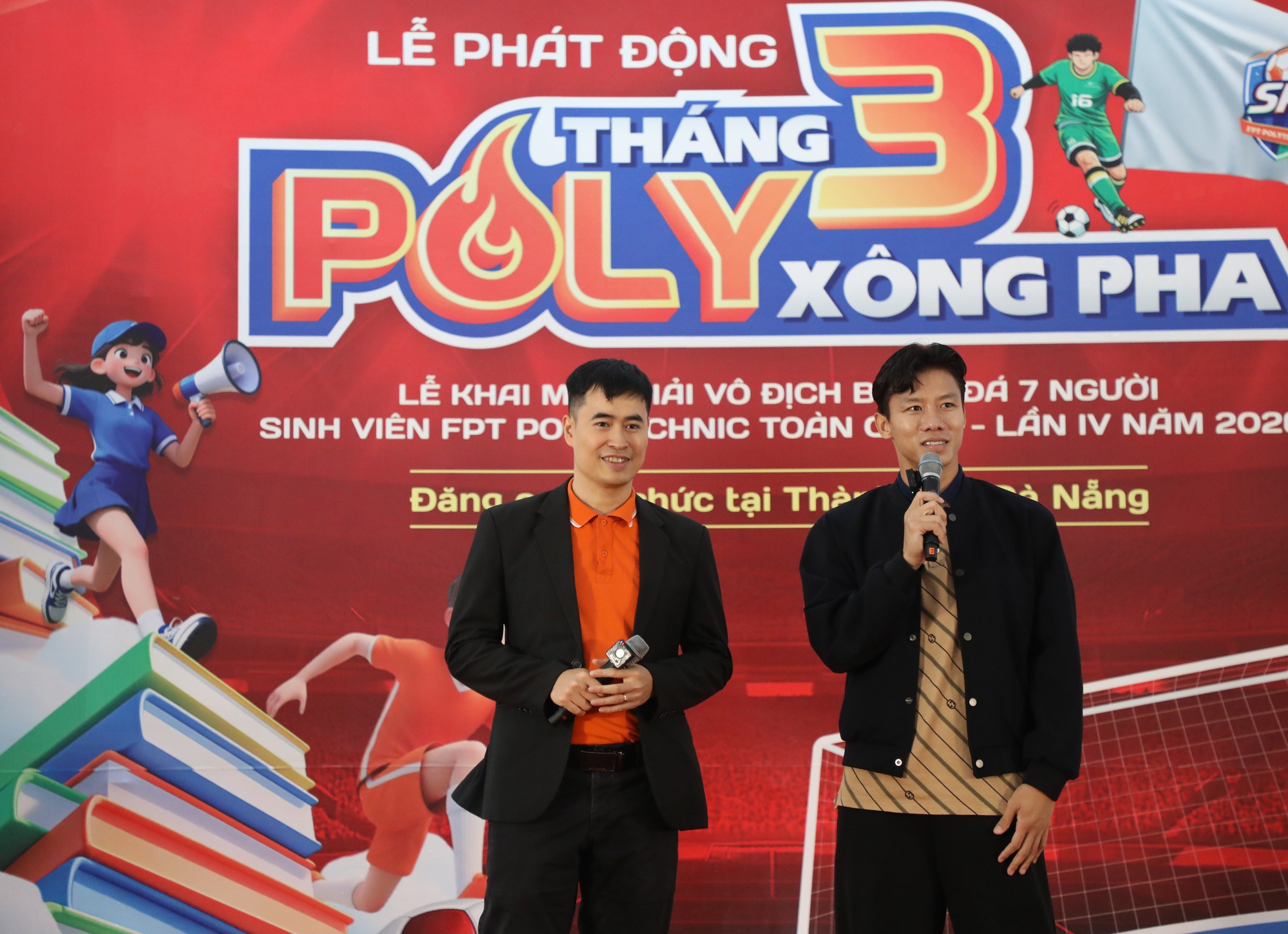 Sinh viên FPT Polytechnic tranh tài tại SP7 2026, trung vệ Quế Ngọc Hải đến tiếp lửa- Ảnh 6.