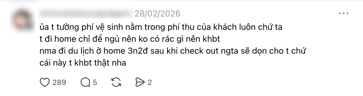 Homestay Ninh Bình phạt khách 150 nghìn tội không dọn rác và không rửa bát- Ảnh 3.