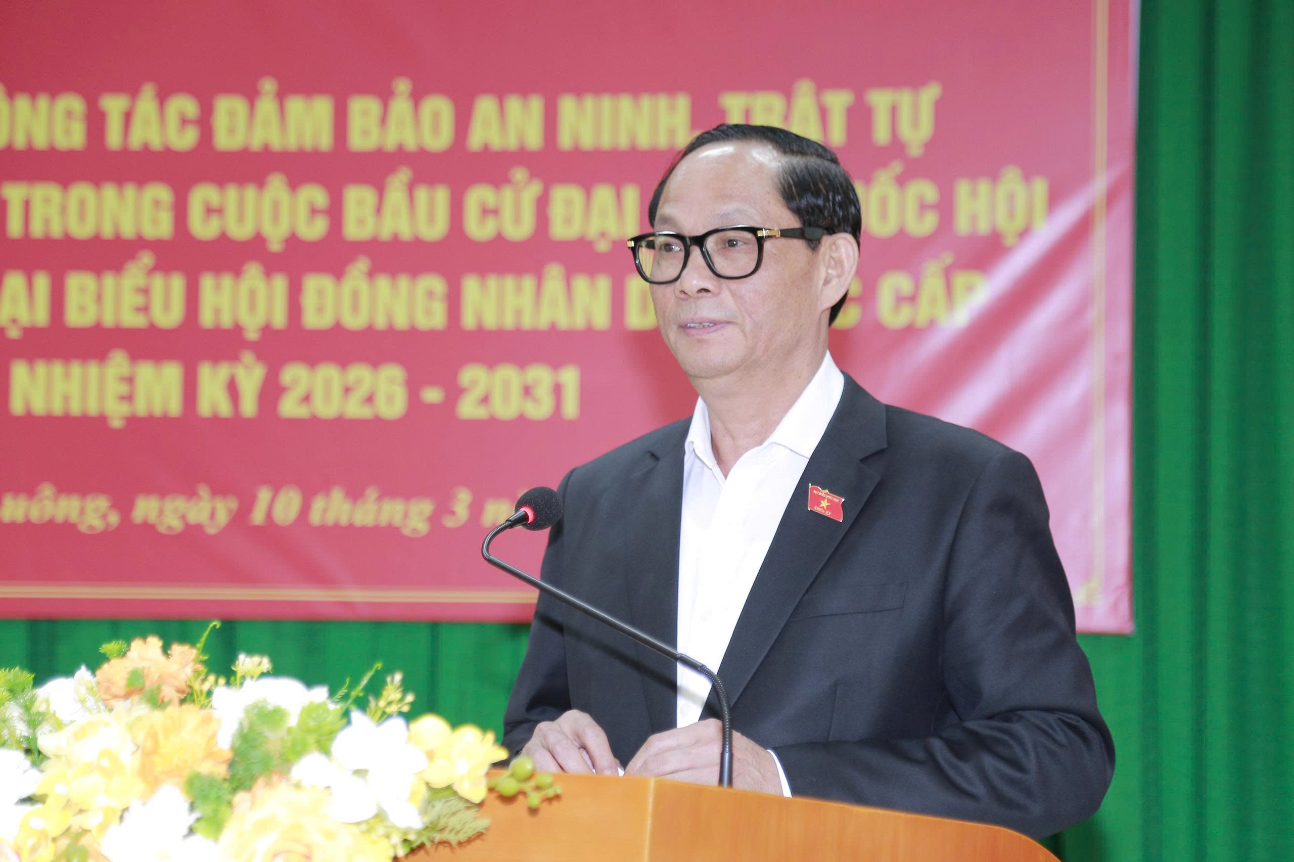 Phó Chủ tịch Quốc hội Trần Quang Phương kiểm tra công tác bầu cử tại Thanh Hóa - Ảnh 2.