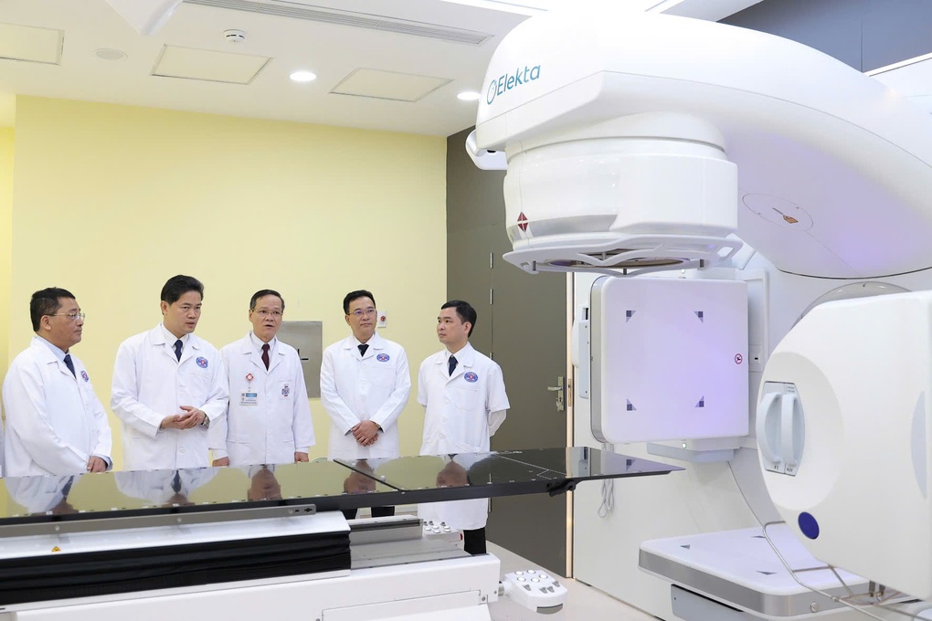 Bệnh viện K sử dụng máy xạ trị hiện đại, chỉ mất 2-3 phút một lần xạ - 2