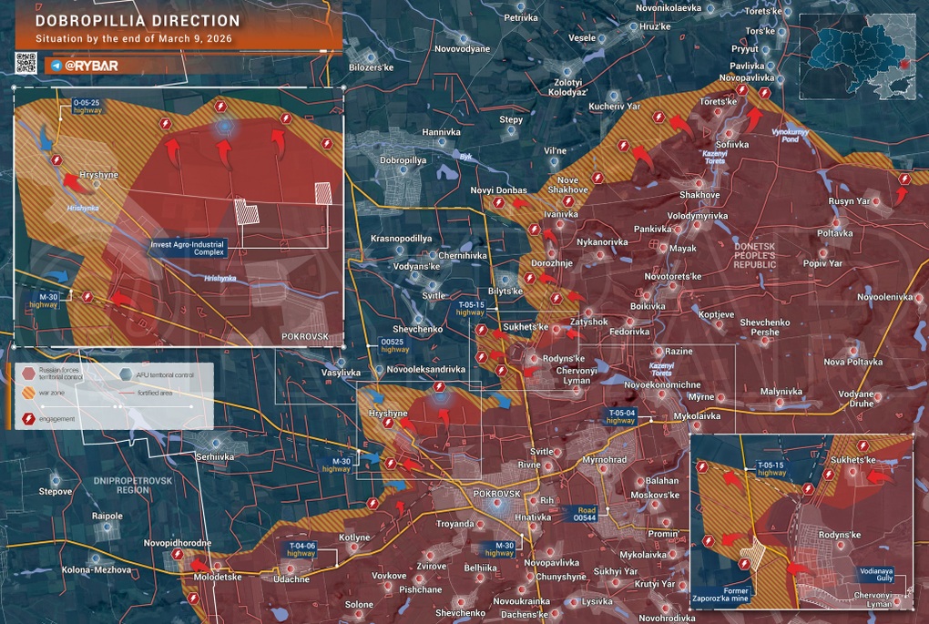 Chiến sự Ukraine 10/3: Tình hình Pokrovsk có diễn biến mới quan trọng - 6