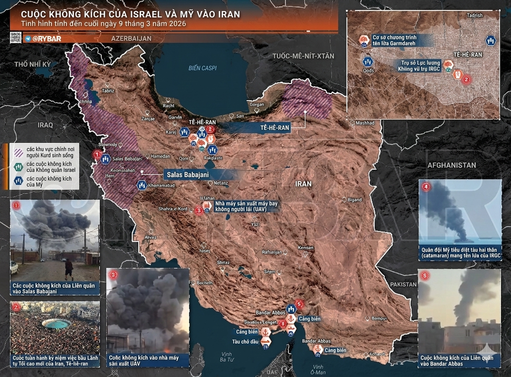 Toàn cảnh xung đột Trung Đông: Iran nghi binh, Mỹ - Israel lãng phí tên lửa - 3