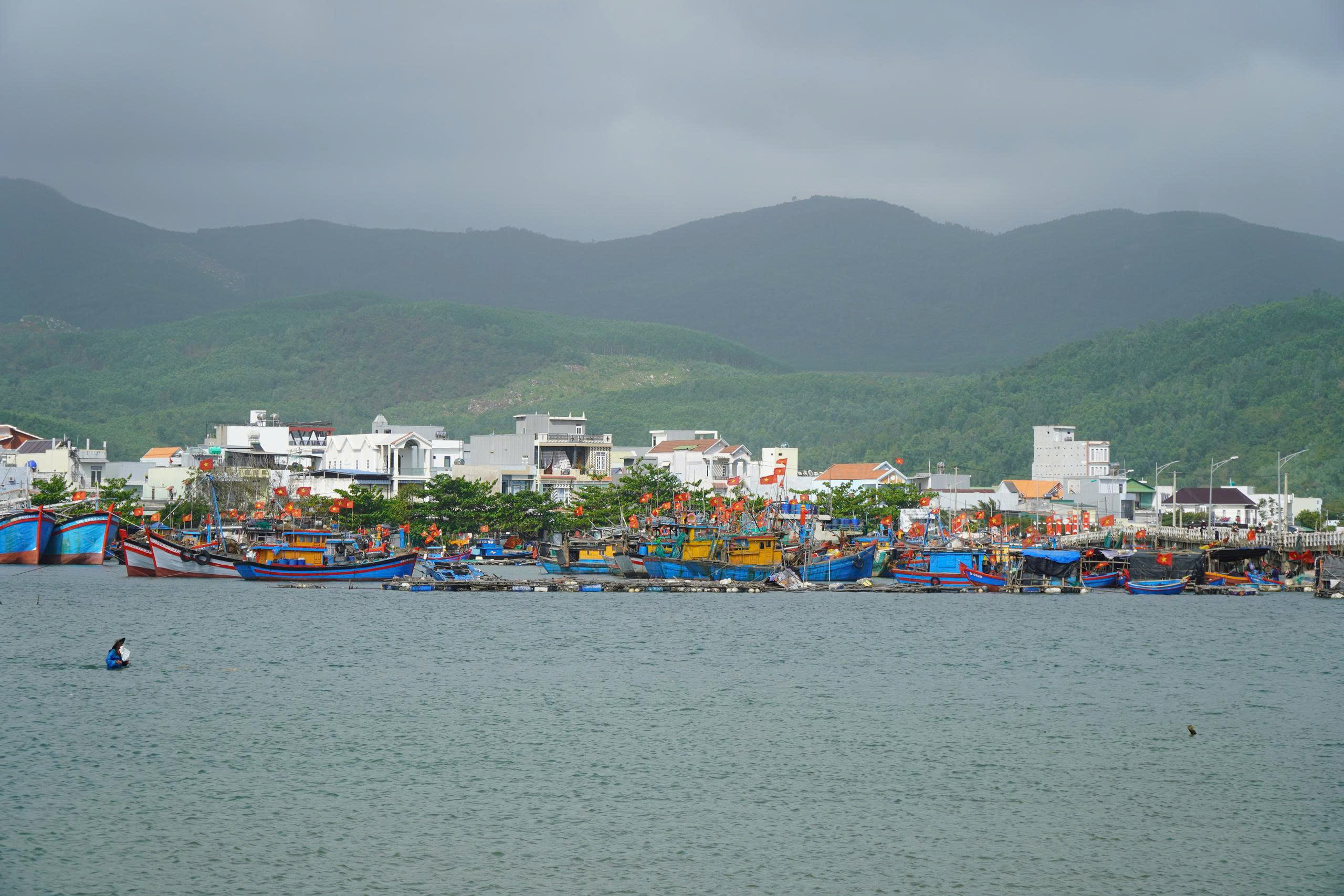 Giá dầu tăng, nhiều tàu cá ở Quảng Ngãi ngại vươn khơi- Ảnh 3.