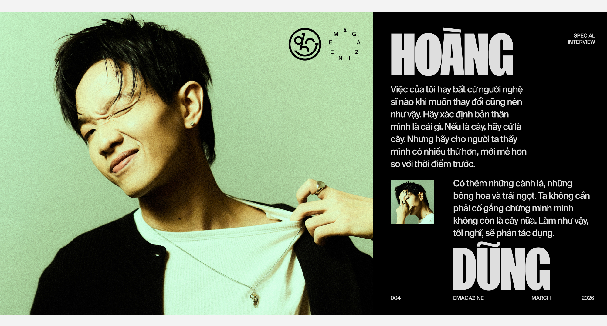 Hoàng Dũng: 25 tuổi, dù chưa biết sự nghiệp ra sao nhưng tôi biết mình sẽ giữ được lời hứa 