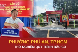 Phường ở TP.HCM vận hành thử nghiệm quy trình bầu cử, chuẩn bị cho ngày chính thức