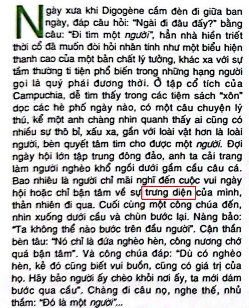 Tranh cãi lỗi chính tả “chưng diện” trong đề thi học sinh giỏi TPHCM - 4