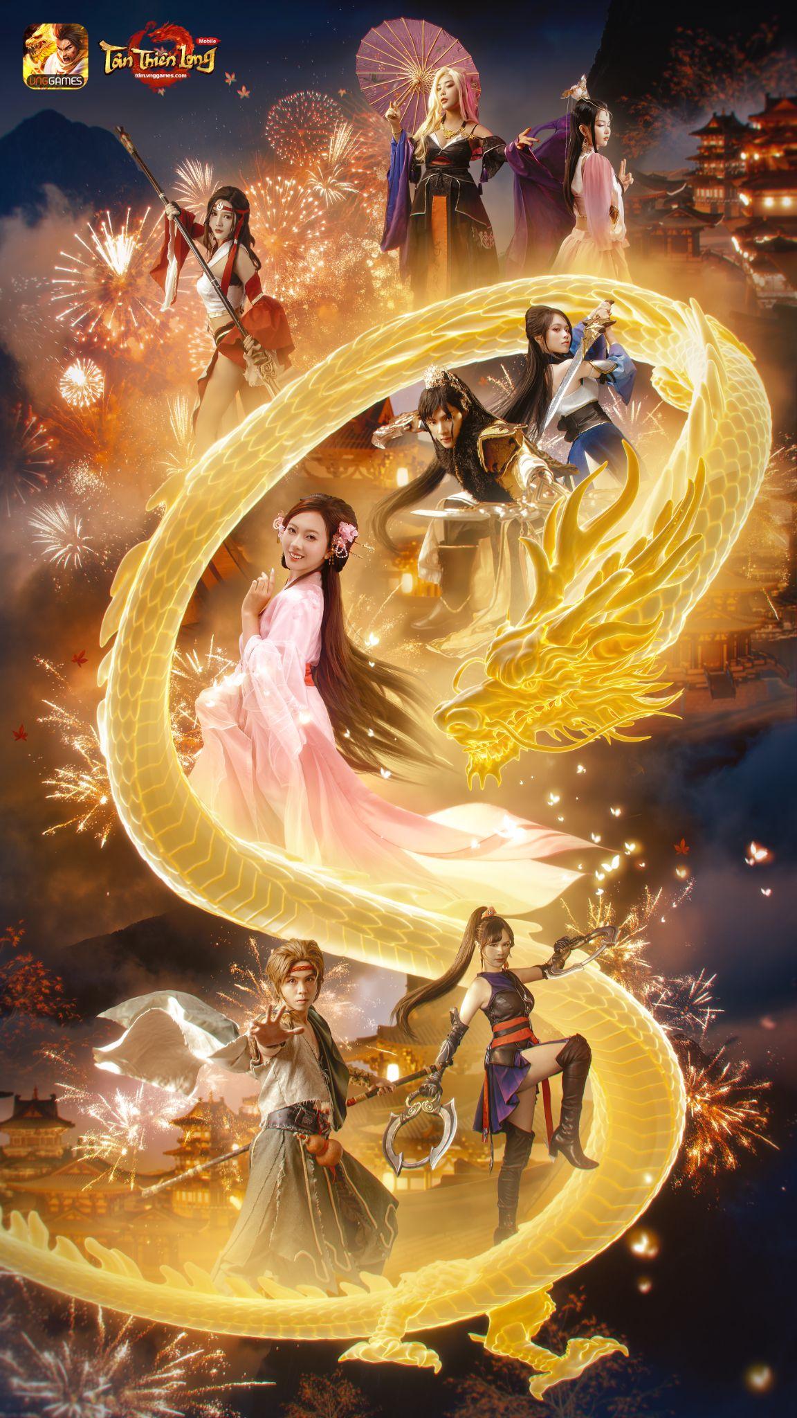 Vương Ngữ Yên bước ra ngoài đời thực qua bộ ảnh mừng sinh nhật 7 tuổi Tân Thiên Long Mobile- Ảnh 2.