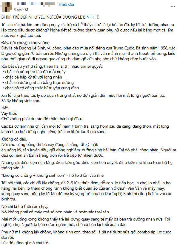 Cư dân mạng rần rần xin đừng bắt táo đỏ, kỷ tử 