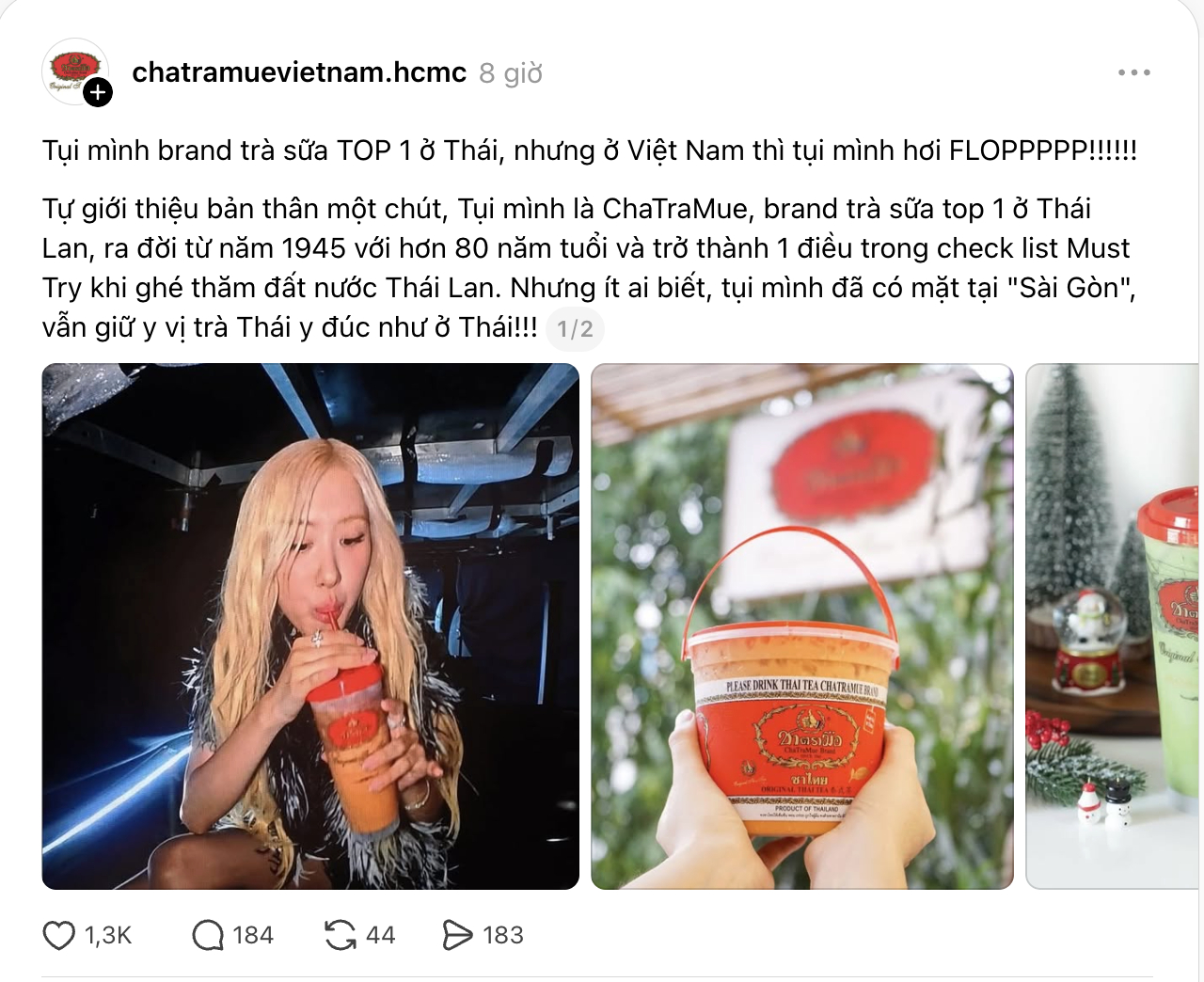 Trà sữa nổi tiếng nhất Thái tự nhận 'flop' ở Việt Nam, khách chê 55 ngàn quá đắt dù có BLACKPINK lăng xê- Ảnh 3.