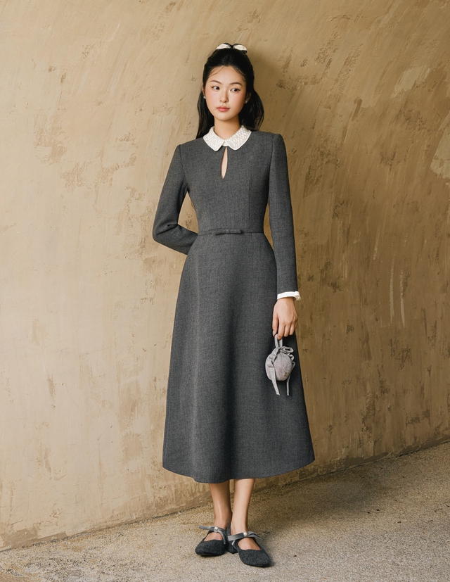 Chinh phục mọi phong cách cùng chiếc váy sơ mi thanh lịch- Ảnh 6.