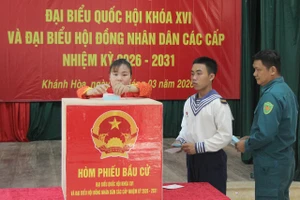 20 khu vực ở Trường Sa bầu cử sớm