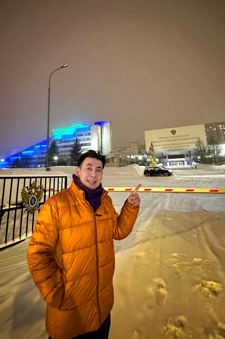 Đoan Trường chịu lạnh -20 độ săn cực quang tại Nga - 7