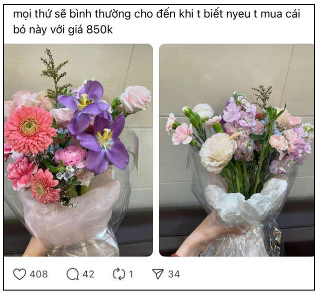 Trend bóc phốt hoa bạn trai tặng: Loạt chủ shop hoa 