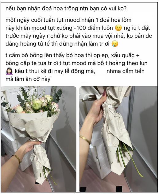 Trend bóc phốt hoa bạn trai tặng: Loạt chủ shop hoa 