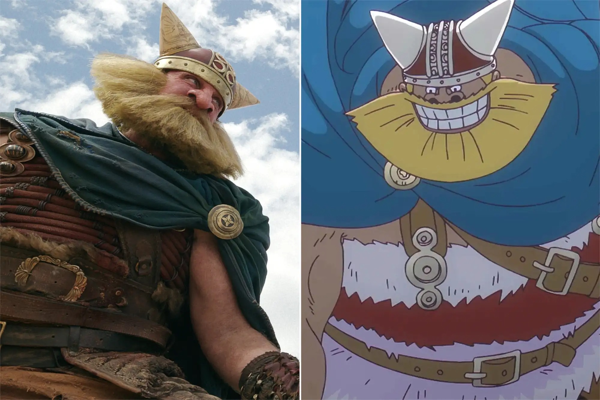 So kè nhan sắc dàn nhân vật One Piece mùa 2 với nguyên tác, một cái tên giống đến từng chân tơ kẽ tóc- Ảnh 13.