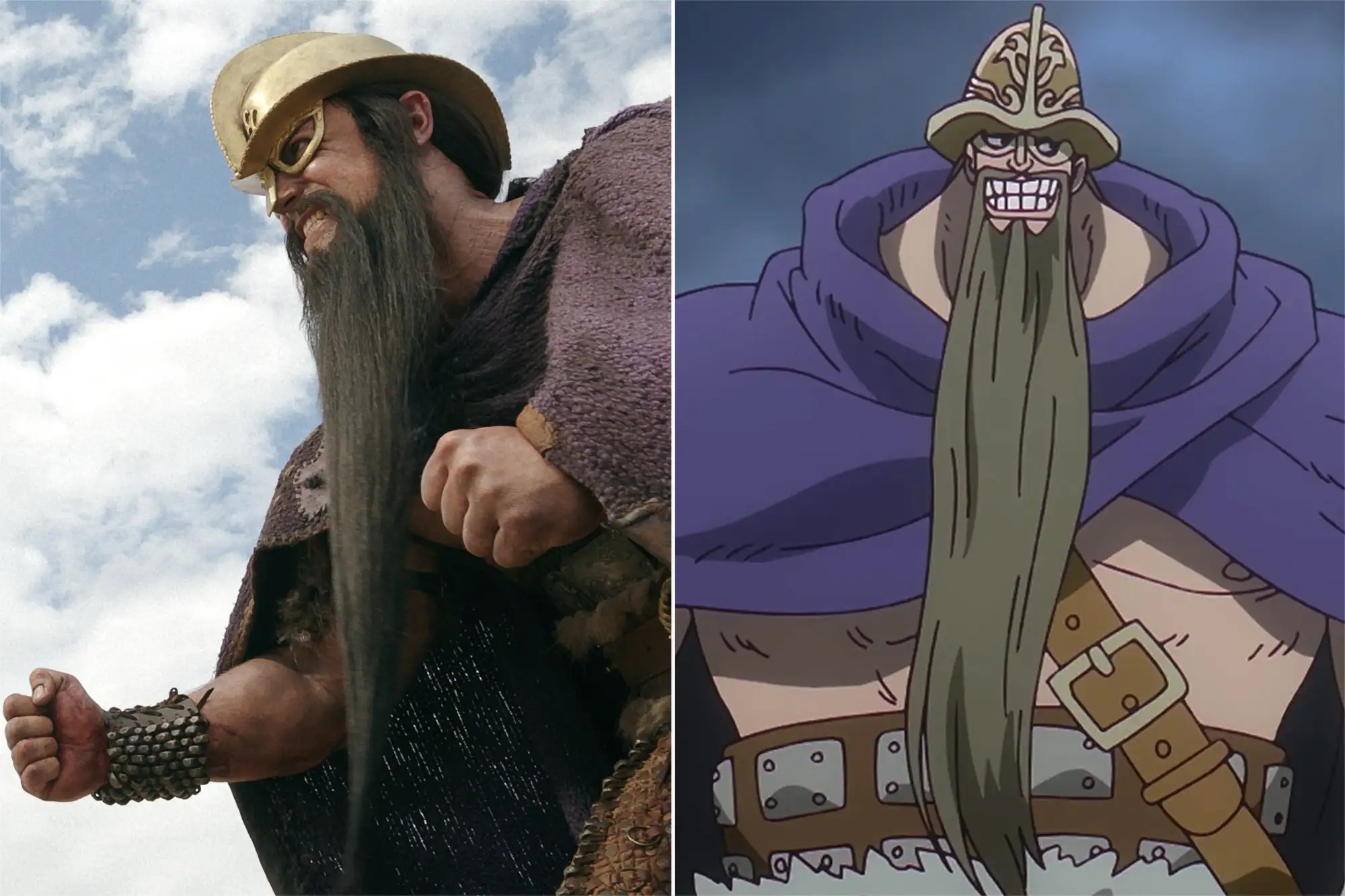 So kè nhan sắc dàn nhân vật One Piece mùa 2 với nguyên tác, một cái tên giống đến từng chân tơ kẽ tóc- Ảnh 14.