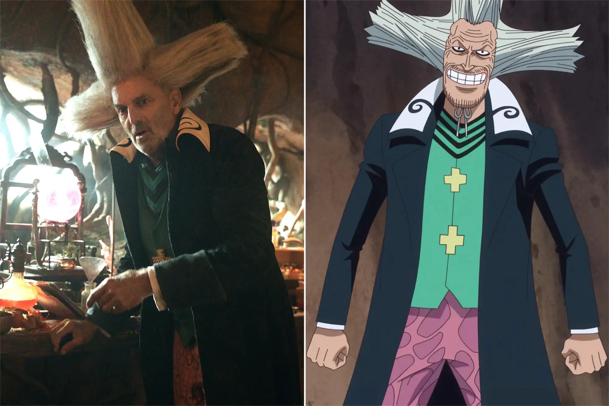 So kè nhan sắc dàn nhân vật One Piece mùa 2 với nguyên tác, một cái tên giống đến từng chân tơ kẽ tóc- Ảnh 16.