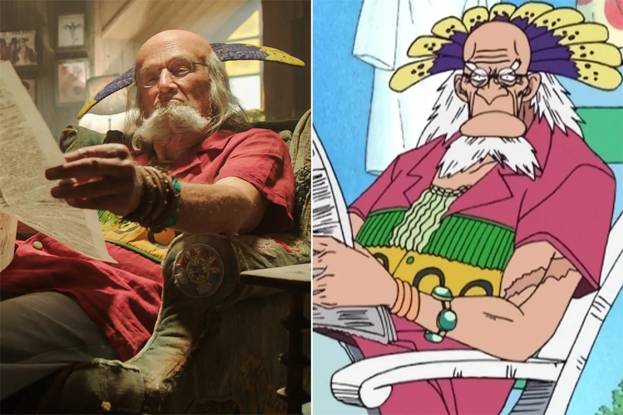 So kè nhan sắc dàn nhân vật One Piece mùa 2 với nguyên tác, một cái tên giống đến từng chân tơ kẽ tóc- Ảnh 19.