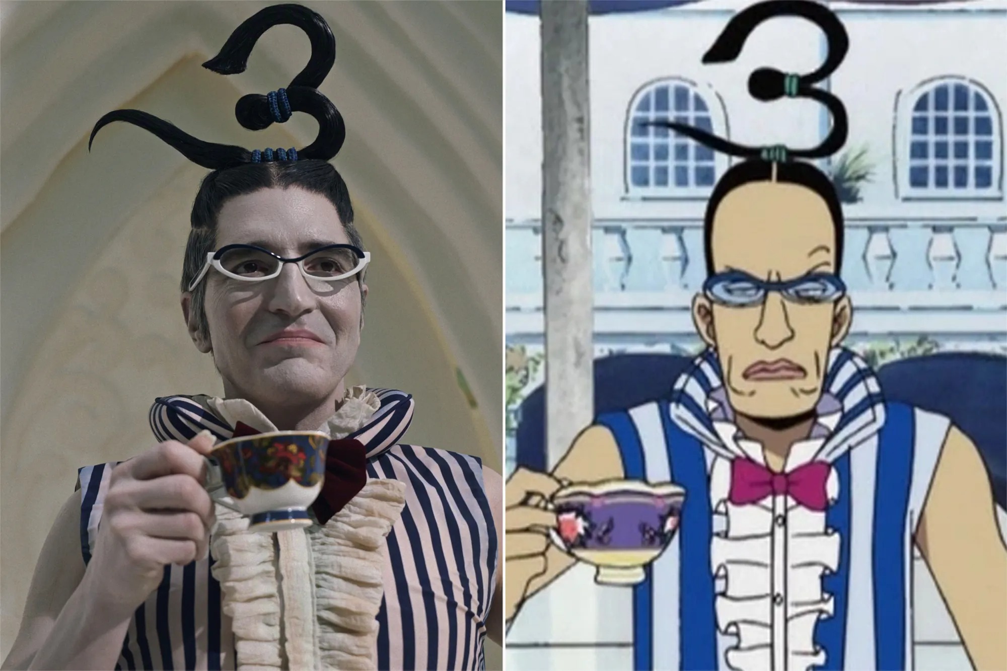 So kè nhan sắc dàn nhân vật One Piece mùa 2 với nguyên tác, một cái tên giống đến từng chân tơ kẽ tóc- Ảnh 20.