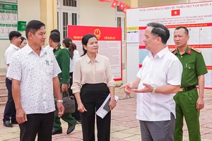 Công tác đảm bảo an ninh, an toàn ngày bầu cử ở tỉnh có bờ biển dài nhất nước ra sao?