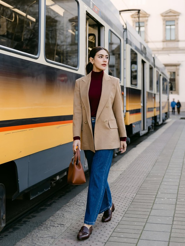 Giày loafer giúp nàng hoàn thiện bản phối nhẹ nhàng và thanh lịch- Ảnh 10.