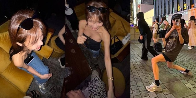 Ngoại hình của Ha Ji Won bị chê gầy gò. Ảnh: Nate