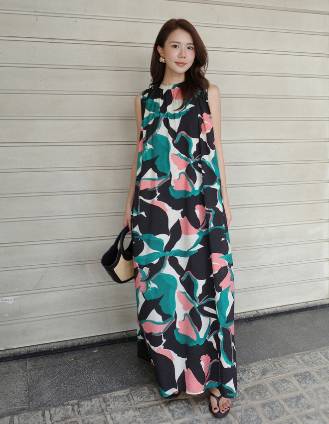 Thời trang hè 2026 không thể thiếu váy maxi - Ảnh 8.