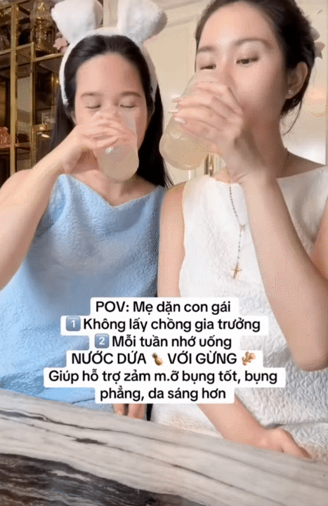 Không cần mỹ phẩm đắt tiền, mẹ U60 chỉ con gái uống loại nước này mỗi tuần: Giảm mỡ bụng, da sáng mịn thấy rõ- Ảnh 8.